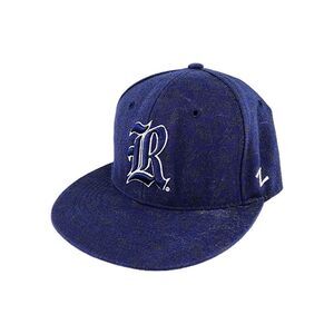 zephyr 32/5 NCAA Rice Owls University Size 7 1/2 Navy Wool The Game Rice Cap Hat